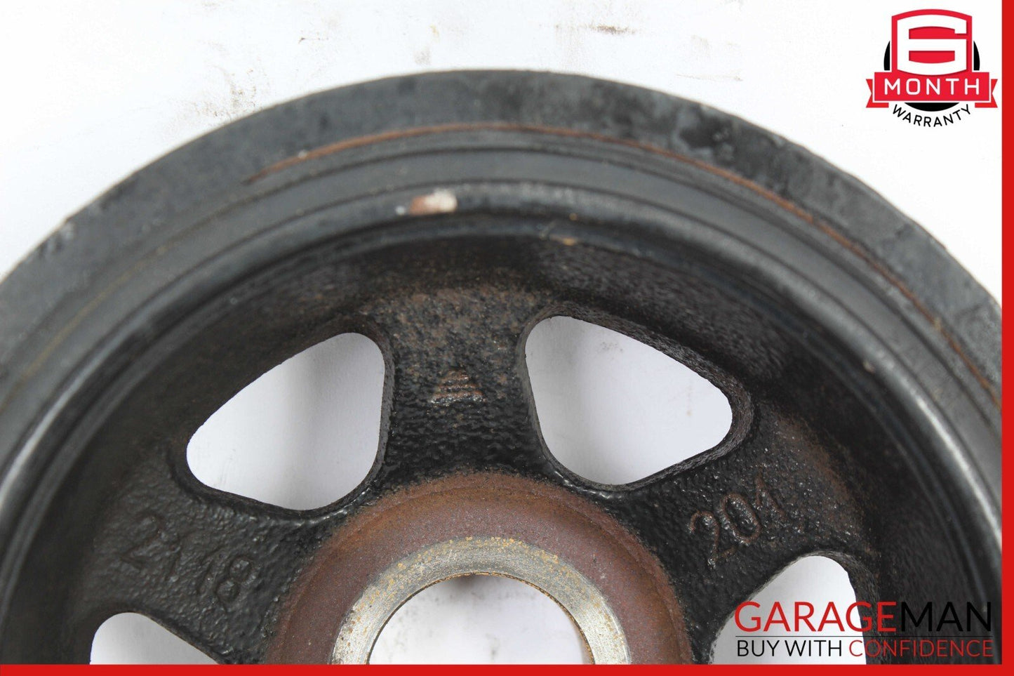 06-12 Mercedes W204 C300 C350 Engine Motor Crankshaft Crank Shaft Pulley OEM