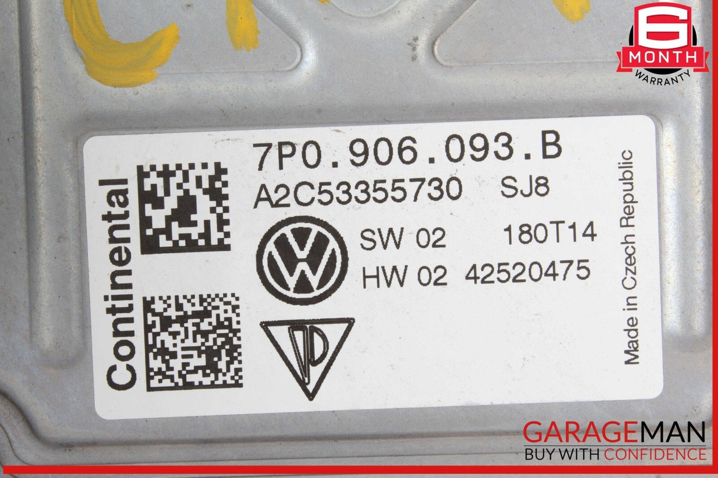 11-14 Porsche Cayenne 958 Fuel Pump Control Module Unit 7P0906093B OEM