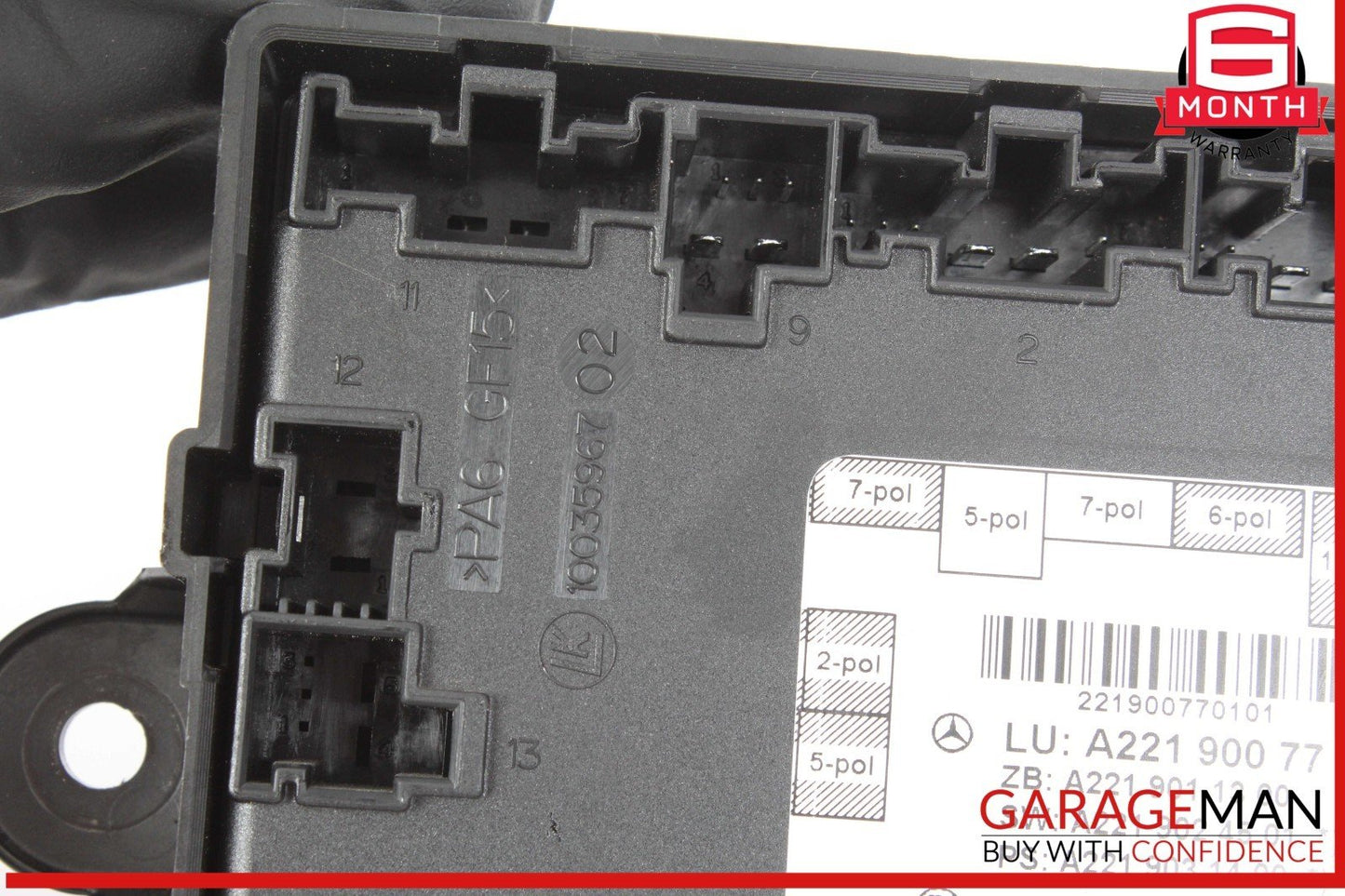 07-13 Mercedes W221 S550 S400 Rear Right or Left Side Door Control Module OEM