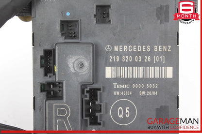 06-11 Mercedes W219 CLS550 CLS55 Rear Right Door Control Module 2198200326