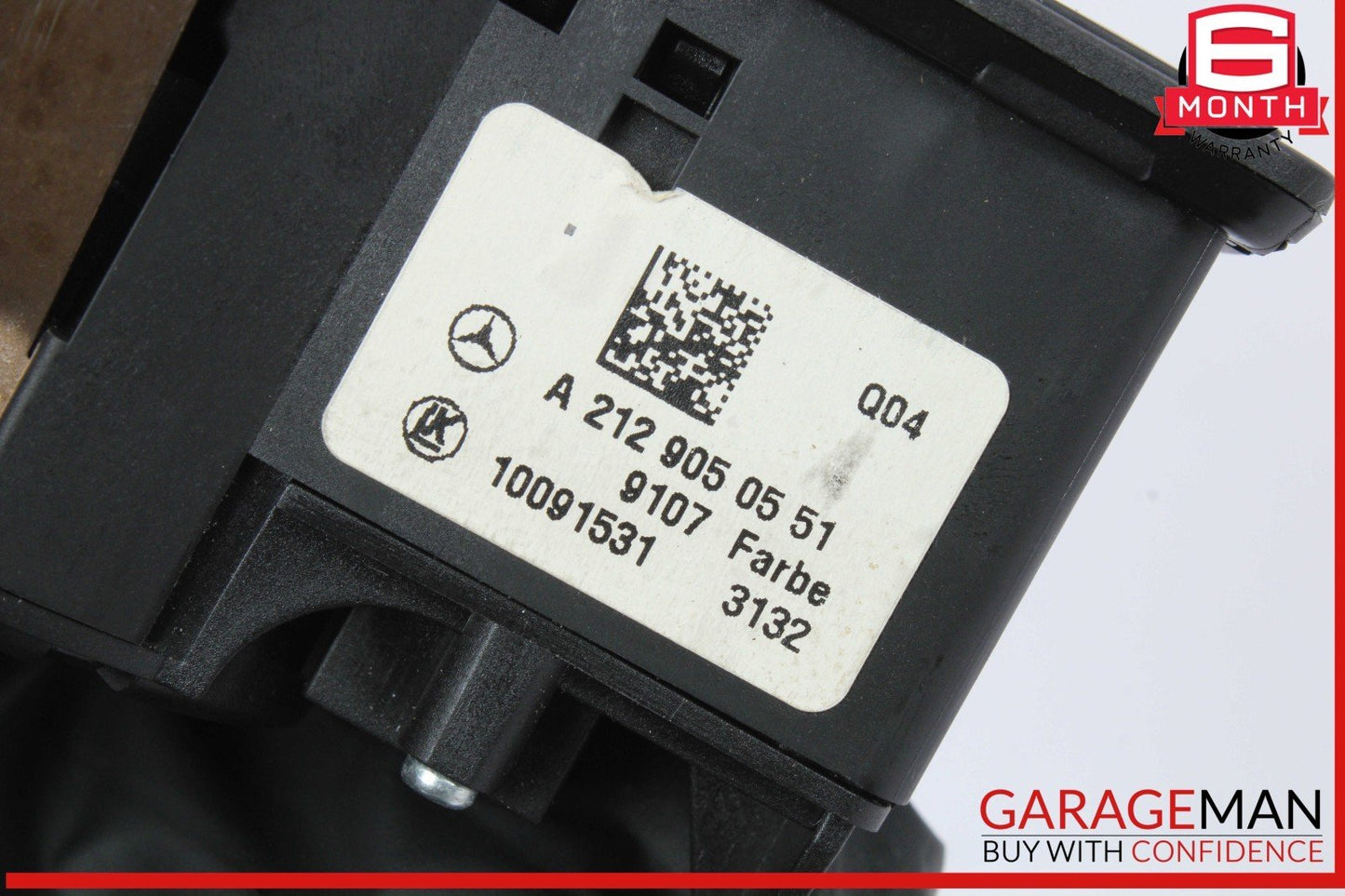 08-20 Mercedes W204 C250 GLK350 Headlight Fog Light Switch Control Module OEM
