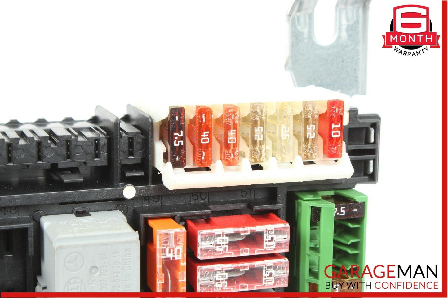 10-16 Mercedes W212 E350 CLS350 Rear Fuse Box Relay SAM Signal Acquisition Assy