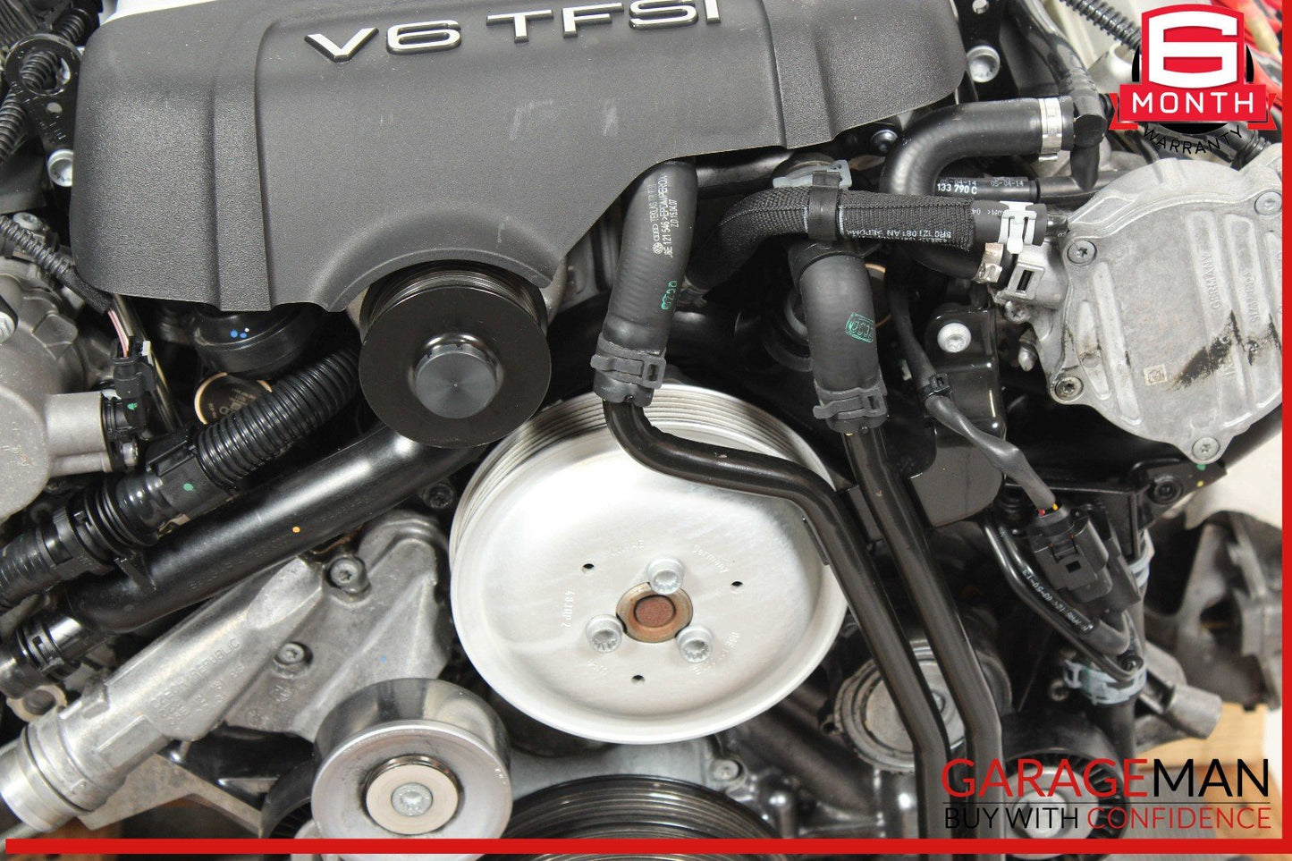 14-17 Audi SQ5 Q5 3.0L Supercharger Complete Engine Motor Block Assembly 114k