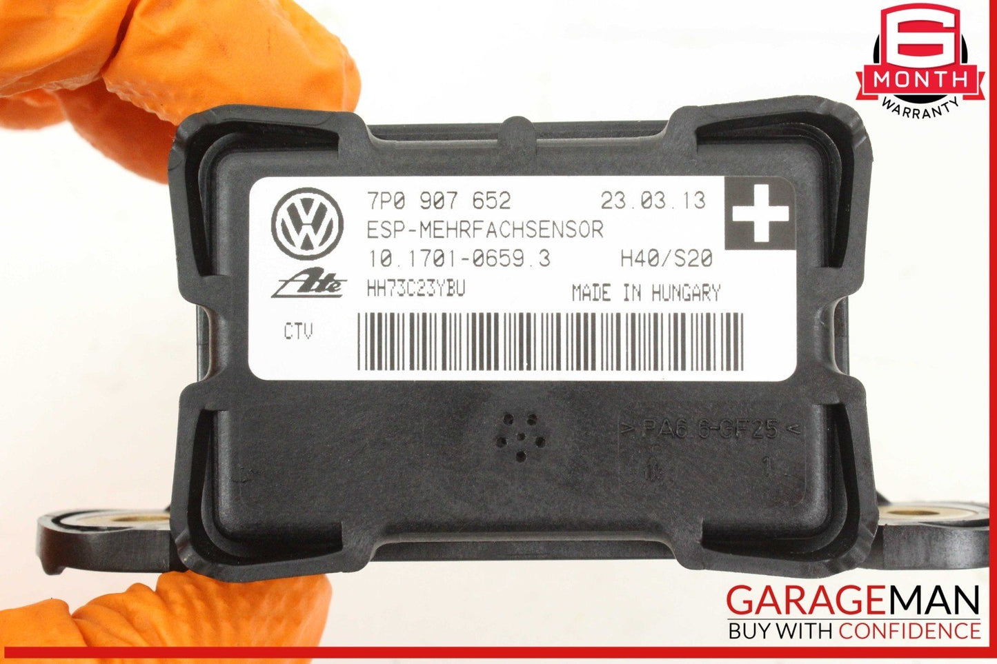 11-18 Porsche Cayenne 958 AWD Yaw Rate Speed Sensor 7P0907652 OEM