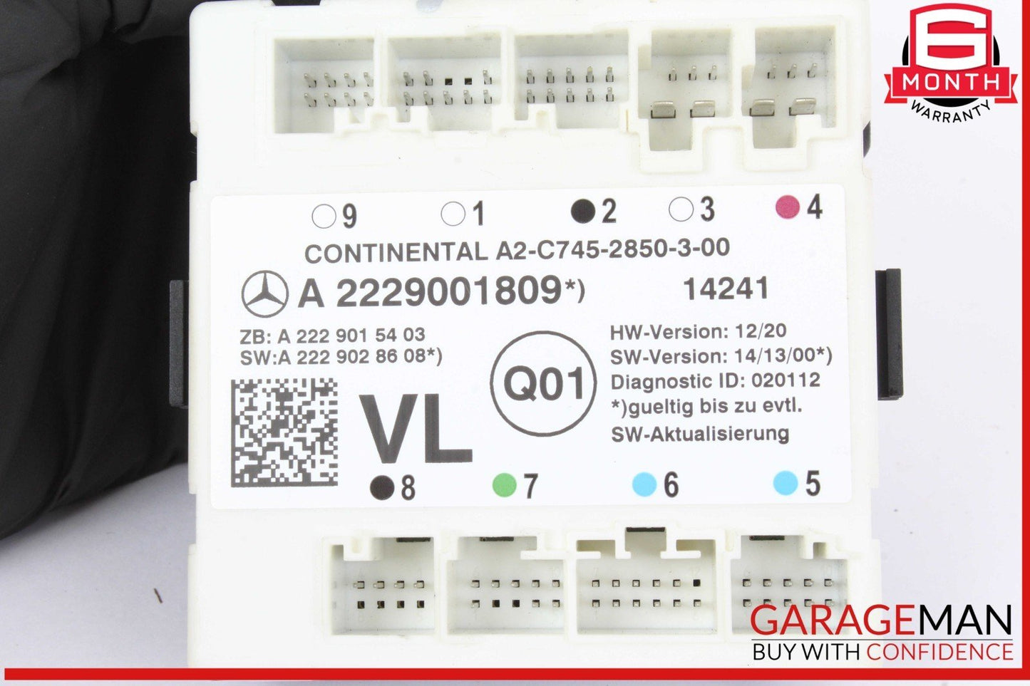 15-23 Mercedes W205 C300 C400 Front Left Side Door Control Module Unit OEM