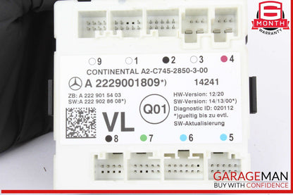15-23 Mercedes W205 C300 C400 Front Left Side Door Control Module Unit OEM