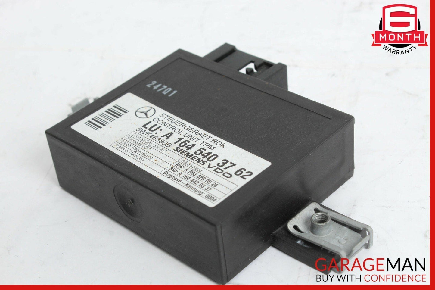 06-09 Mercedes W211 E350 GL450 ML350 Tire Pressure Control Module 1645403762 OEM