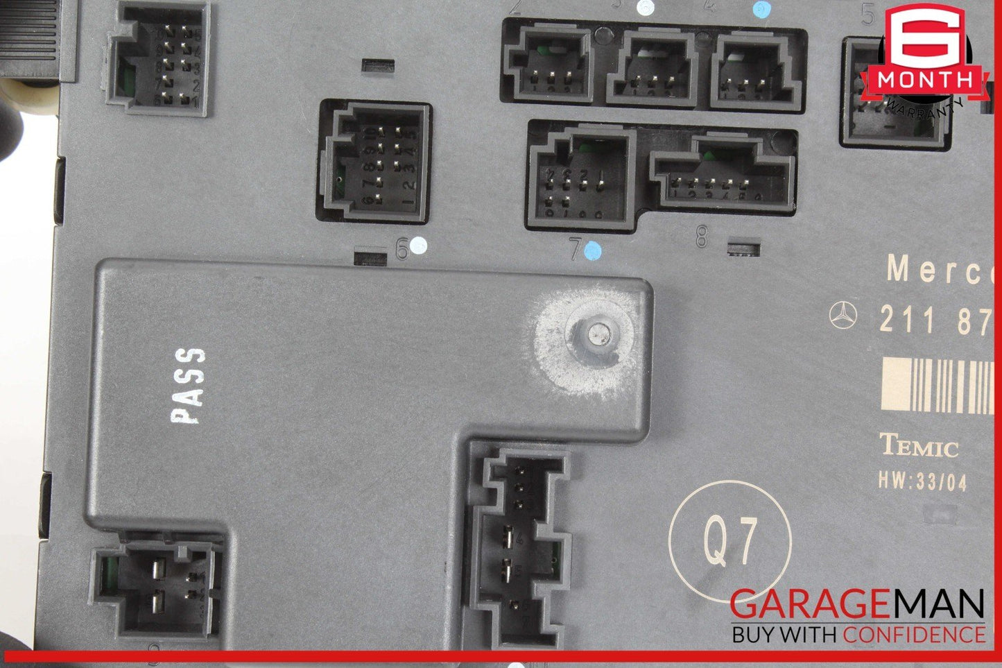03-09 Mercedes W211 E63 AMG E550 Front Right Passenger Side Door Control Module