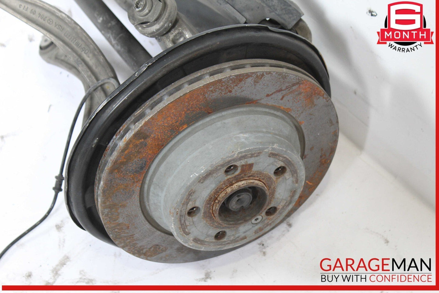 10-16 Mercedes W212 E350 Rear Left  Spindle Knuckle Hub Bearing CV Shaft Assy