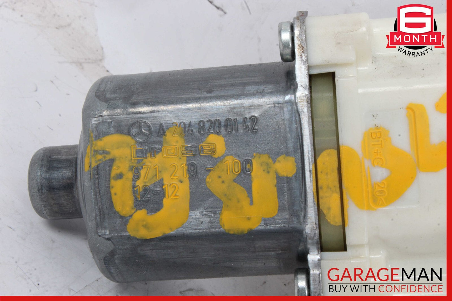 08-14 Mercedes W204 C250 C300 Front Left Door Window Regulator Motor OEM