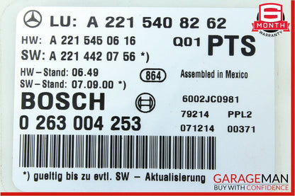 07-09 Mercedes S550 CL63 AMG Parking Back Up Reverse Distance Control Module OEM