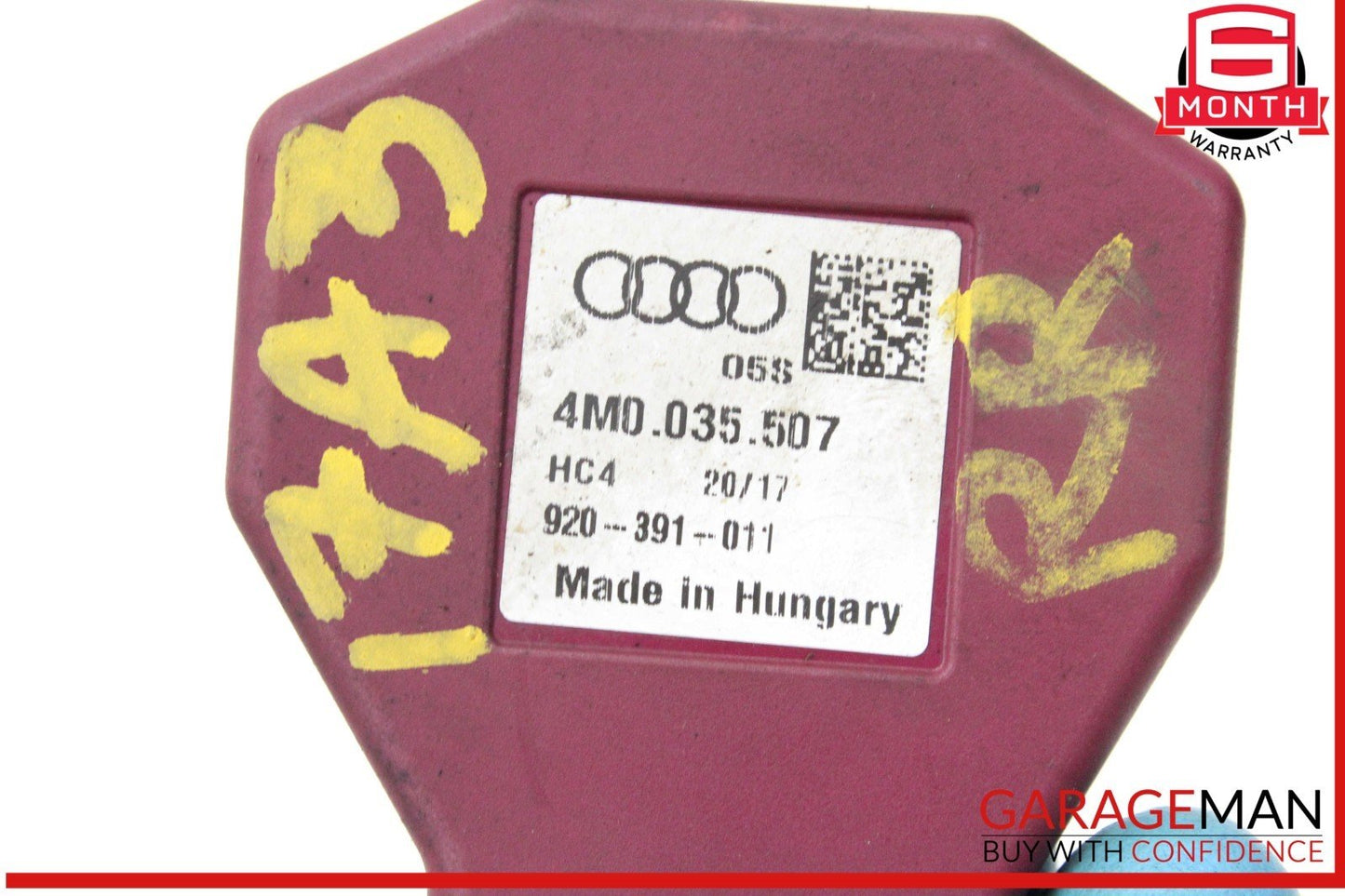 16-24 Audi A3 Q7 RS5 S5 Q5 Telephone Phone Antenna Control Module Unit 4M0035507