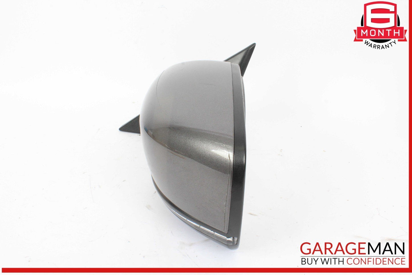 14-17 Maserati Ghibli Front Left Driver Side Door Rear View Mirror Gray OEM