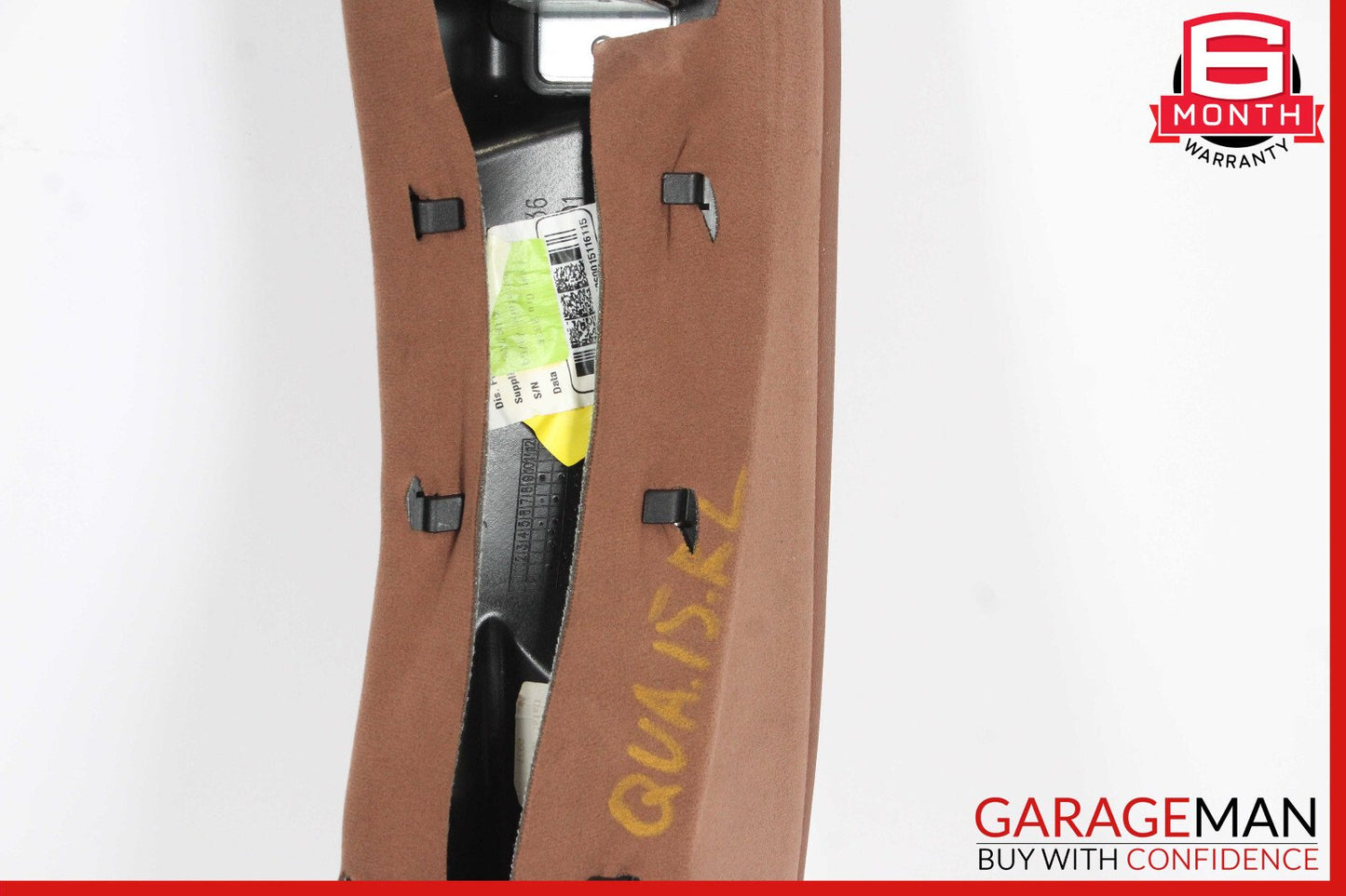 14-18 Maserati Quattroporte Rear Left Side Seat Bolster Cushion Pad Cover OEM