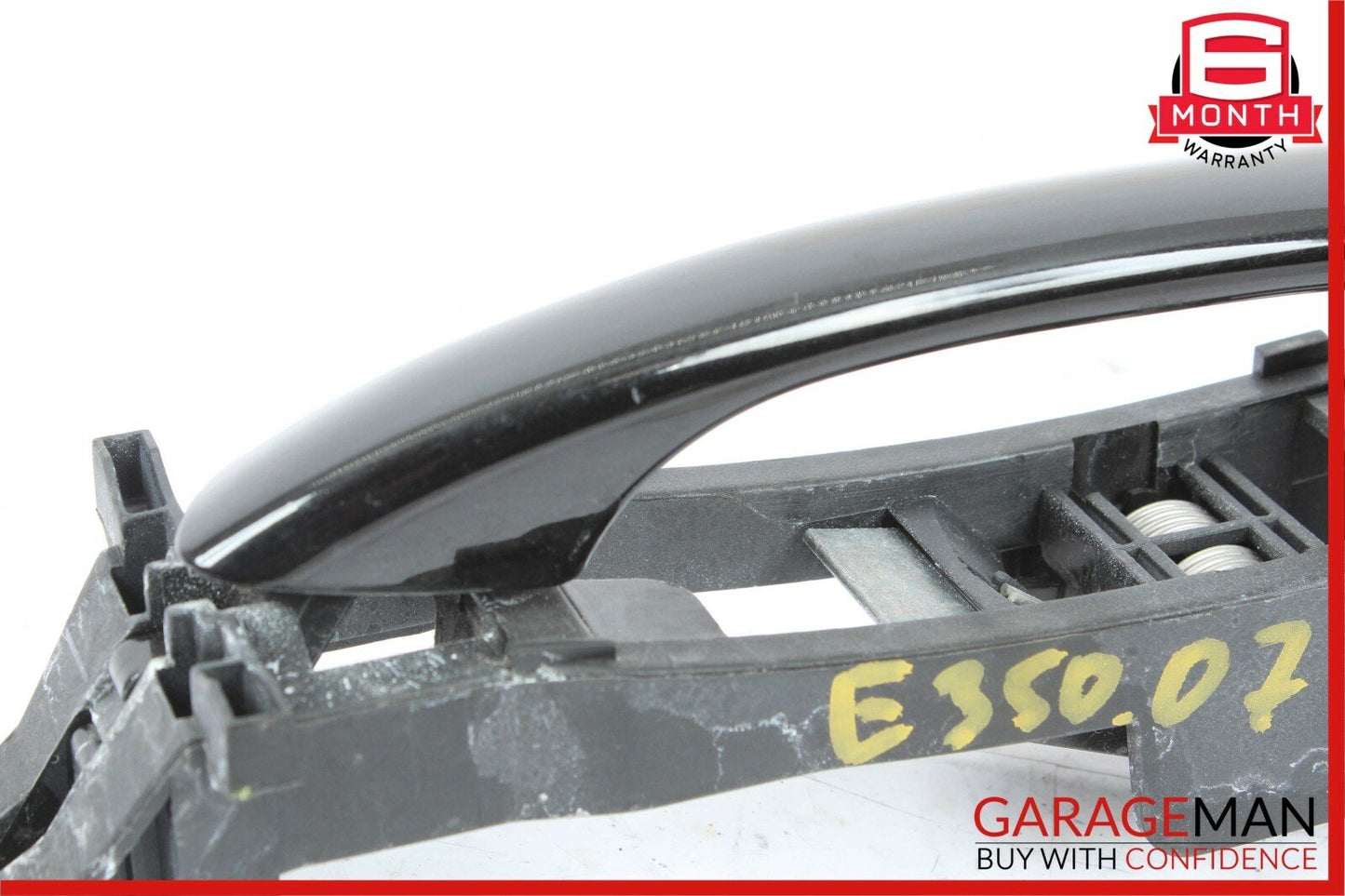 03-09 Mercedes W211 E350 E320 Rear Left Driver Side Exterior Door Handle Black