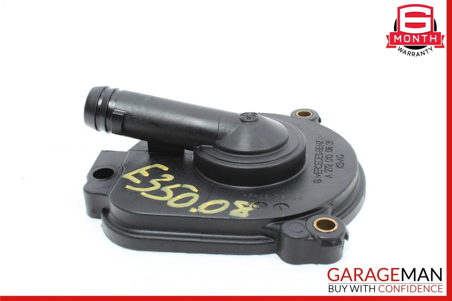05-12 Mercedes W211 E350 R350 C300 Engine PCV Crankcase Vent Valve Oil Separator