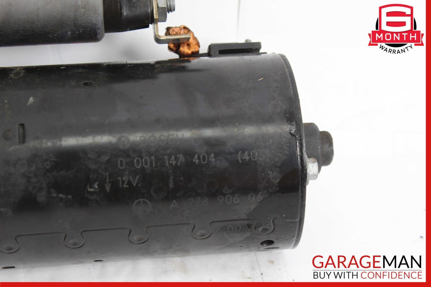 11-23 Mercedes W221 S63 GLE63 C63 CL63 AMG Bosch Engine Starter Motor Unit