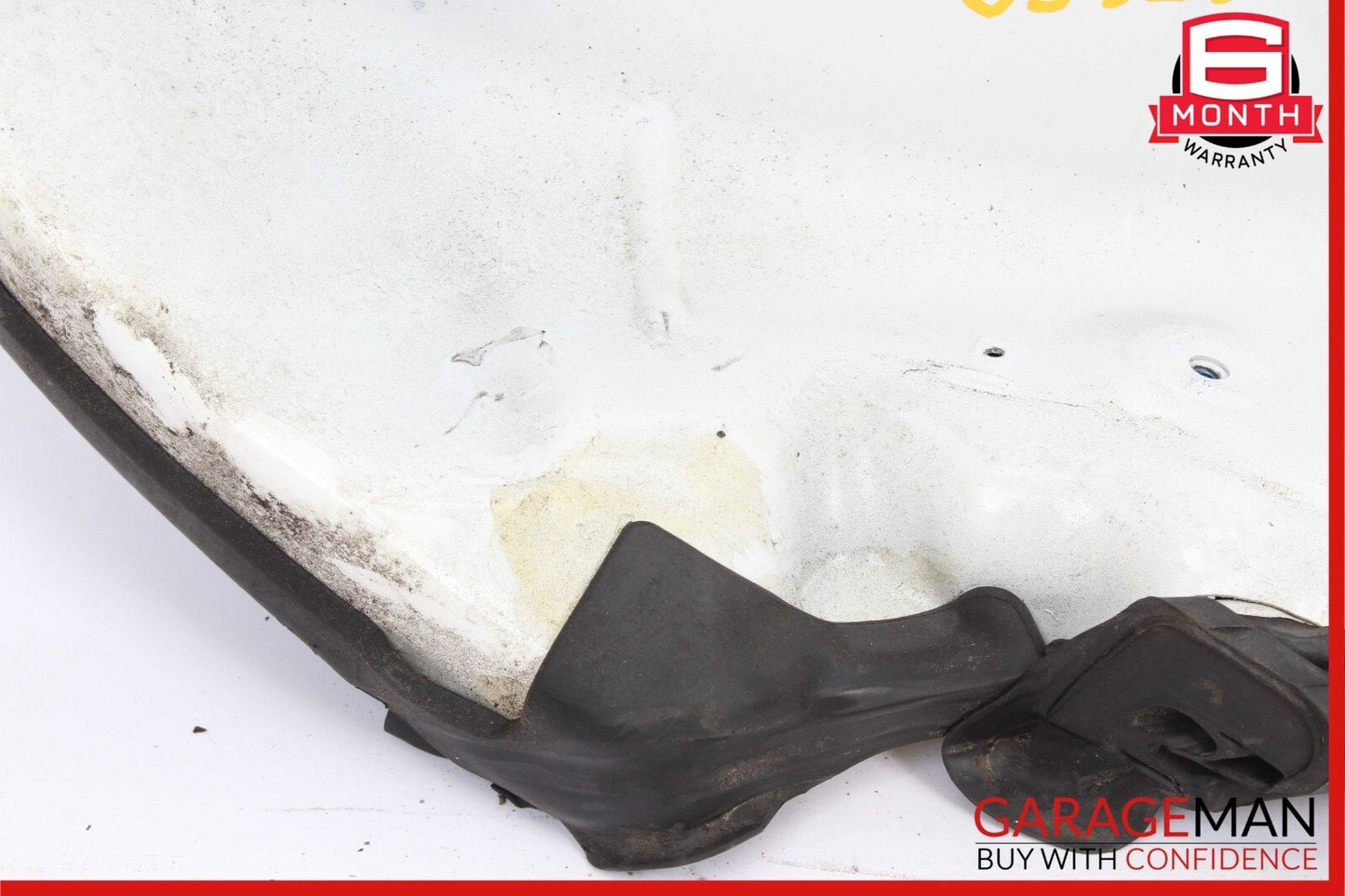 03-12 Mercedes R230 SL500 Rear Left Convertible Roof C Pillar Hinge Cover White