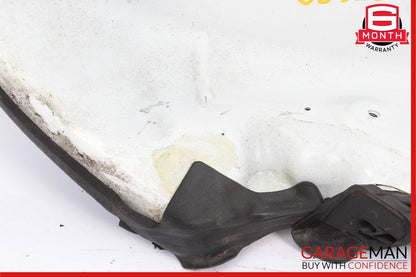 03-12 Mercedes R230 SL500 Rear Left Convertible Roof C Pillar Hinge Cover White