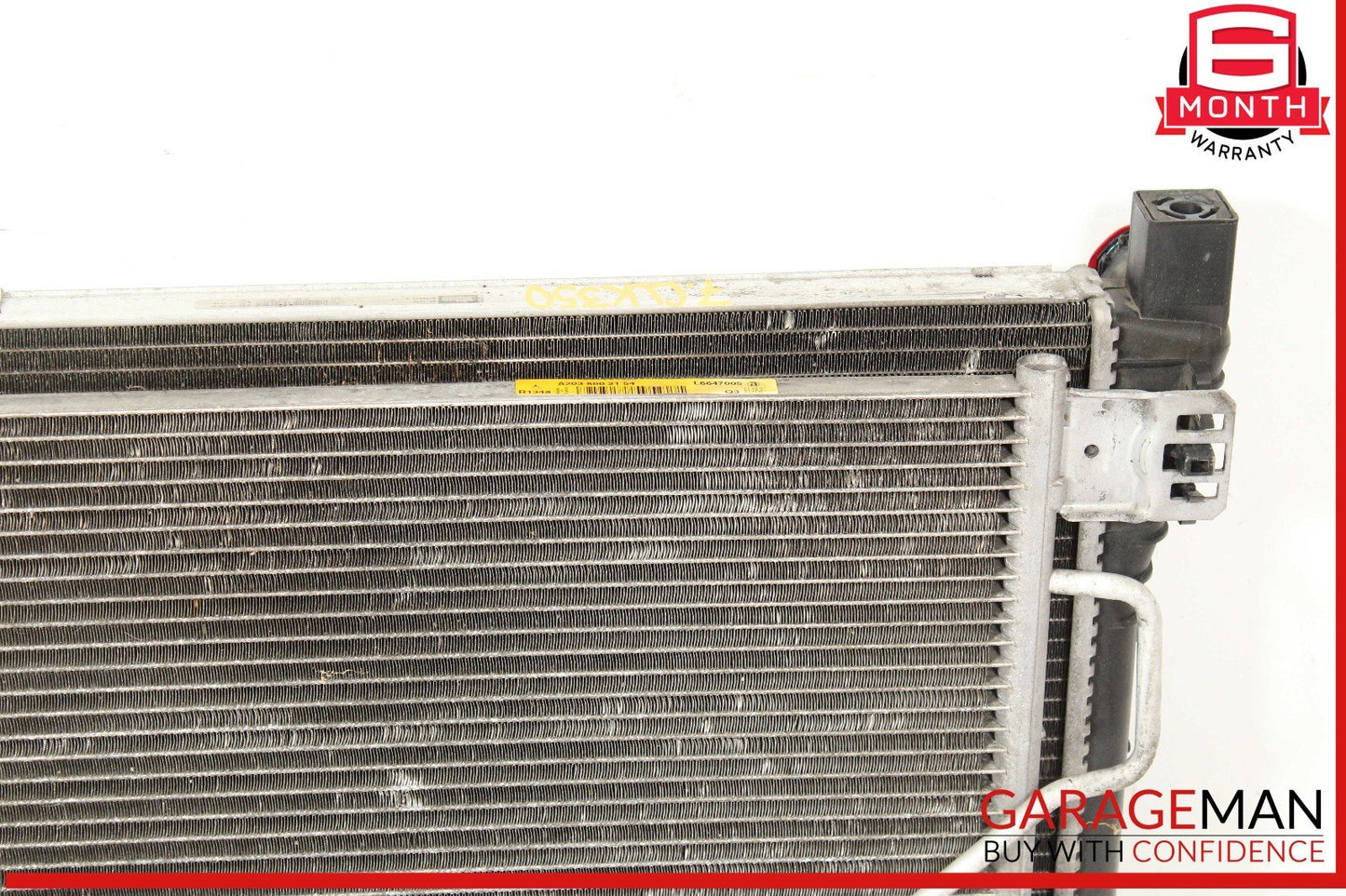 06-07 Mercedes W209 CLK350 C350 Engine Cooling Radiator AC A/C Condenser OEM