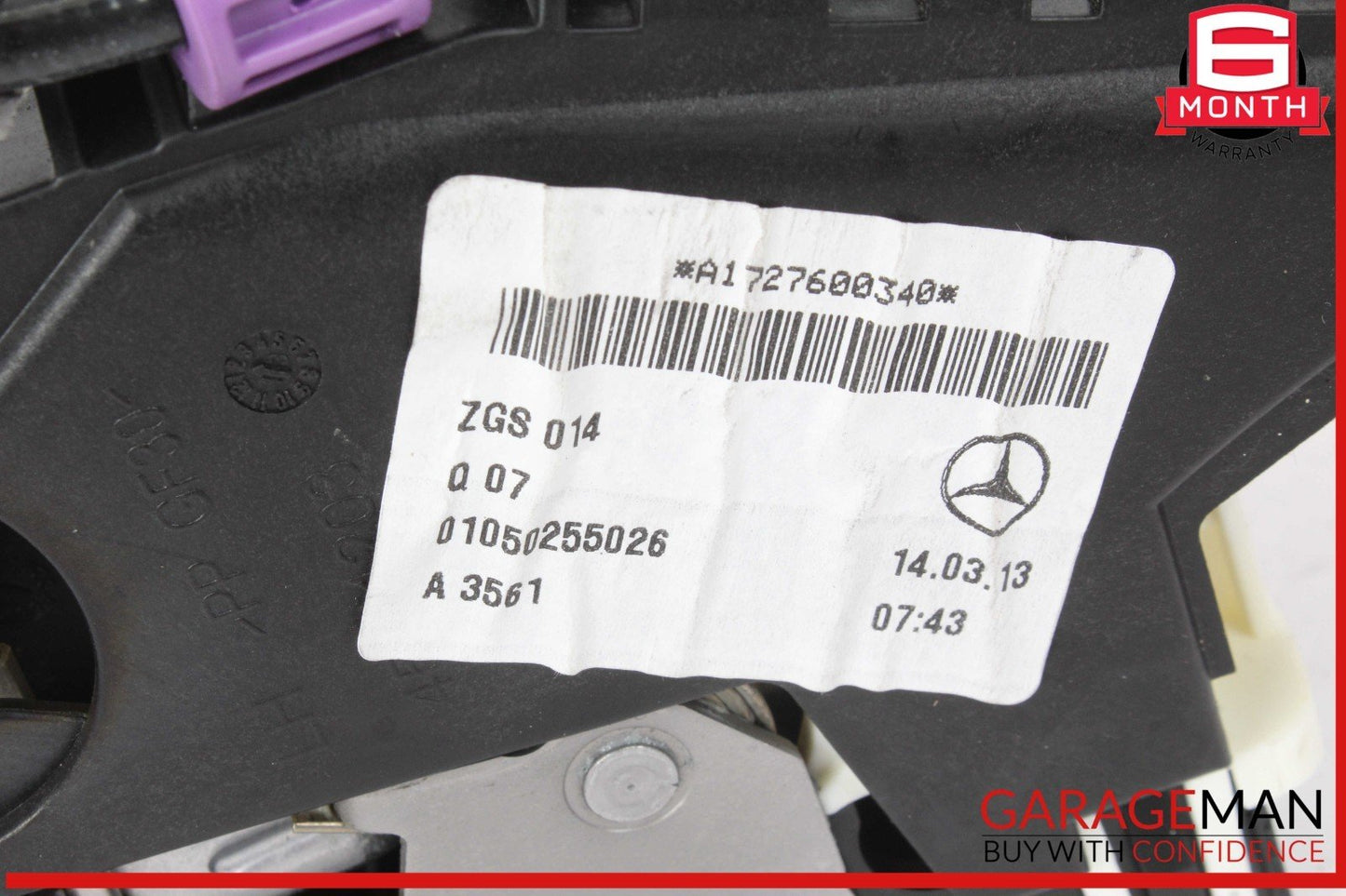 12-20 Mercedes R172 SLK250 SLK350 Front Left Side Door Lock Latch Actuator OEM