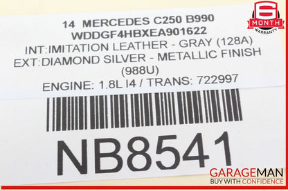 08-18 Mercedes W204 C250 C300 CLS550 Front Left Side Door Control Module OEM