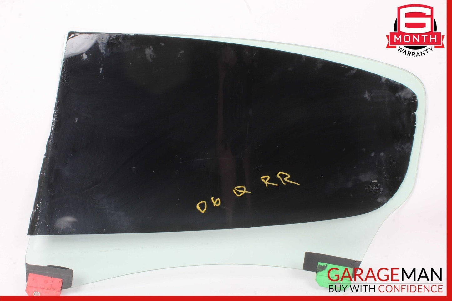 03-13 Maserati Quattroporte M139 Rear Right Passenger Side Door Window Glass OEM