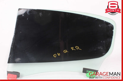 03-13 Maserati Quattroporte M139 Rear Right Passenger Side Door Window Glass OEM