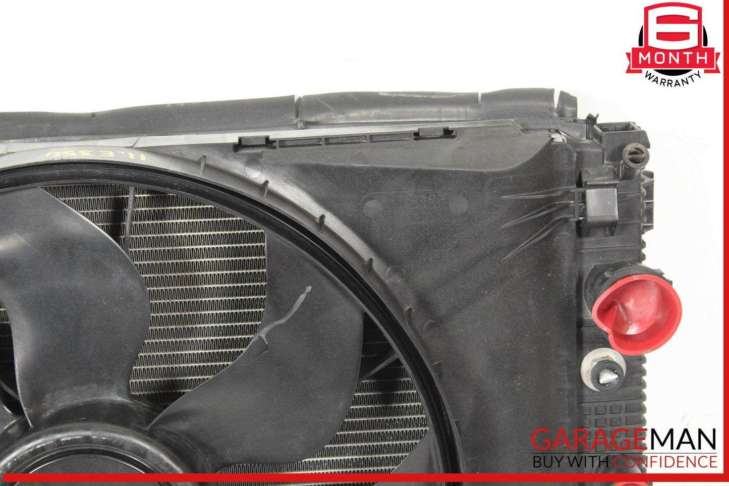 08-14 Mercedes E350 C250 Engine Radiator Condenser Cooling Fan Motor Assy
