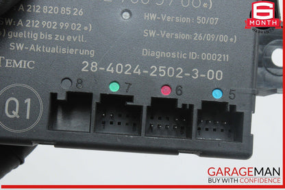 08-18 Mercedes W212 E350 Rear Left Side Door Control Module 2129003906 OEM