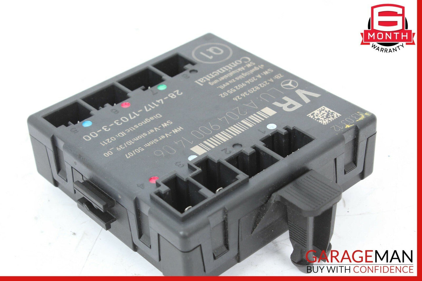 12-15 Mercedes W204 C250 C350 Coupe Front Right Side Door Control Module Unit