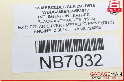 14-19 Mercedes W117 CLA250 CLA180 Rear Left / Right Forward Wishbone Control Arm