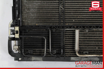 07-09 Mercedes W221 S600 S63 AMG Cooling Radiator A/C Condenser Oil Cooler Assy