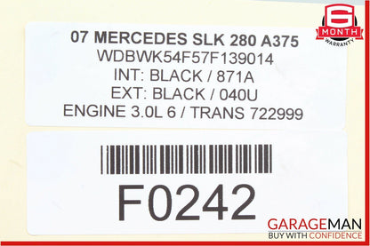 01-08 Mercedes SLK280 C55 AMG SL550 CLK320 Anti Theft Alarm Control Module OEM