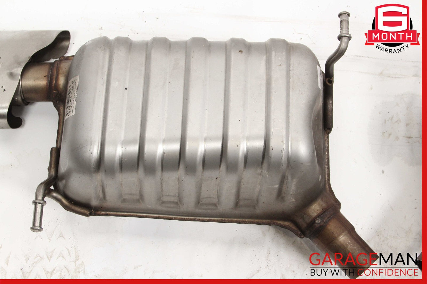 12-15 Mercedes R172 SLK250 M271 Exhaust Muffler Mufflers Right and Left Set OEM
