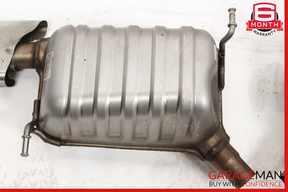 12-15 Mercedes R172 SLK250 M271 Exhaust Muffler Mufflers Right and Left Set OEM