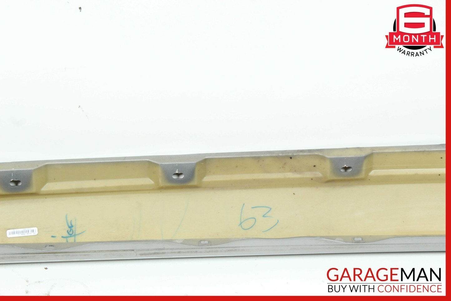 06-09 Mercedes W251 R350 R550 Left Driver Side Rocker Skirt Molding Panel Silver