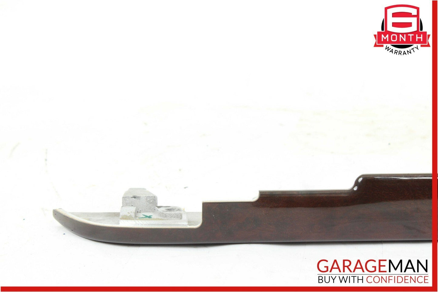 07-09 Mercedes W221 S500 S550 Front Center Console Armrest Trim Panel Wood Bezel