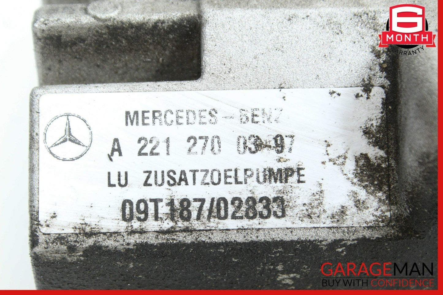 10-13 Mercedes W221 S400 Hybrid Converter Housing Oil Pump 2212700397 OEM