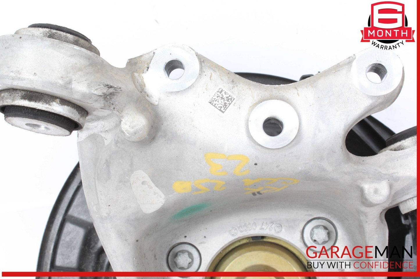 20-23 Mercedes W118 CLA250 Rear Right Side Spindle Knuckle w/ Rotor Disc