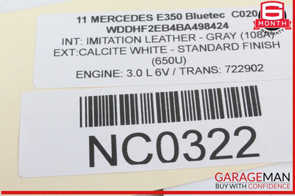 10-13 Mercedes W212 E350 Bluetec Console Head Unit Controller Knob Multi Switch