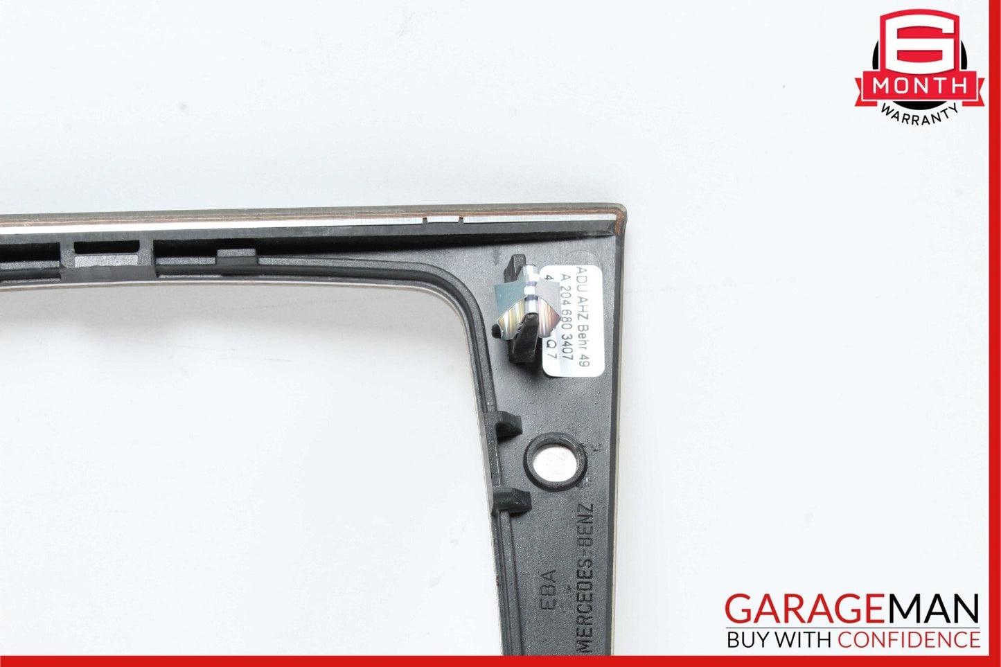 08-14 Mercedes W204 C350 Center Console Gear Shifter Trim Cover Panel Bezel Wood