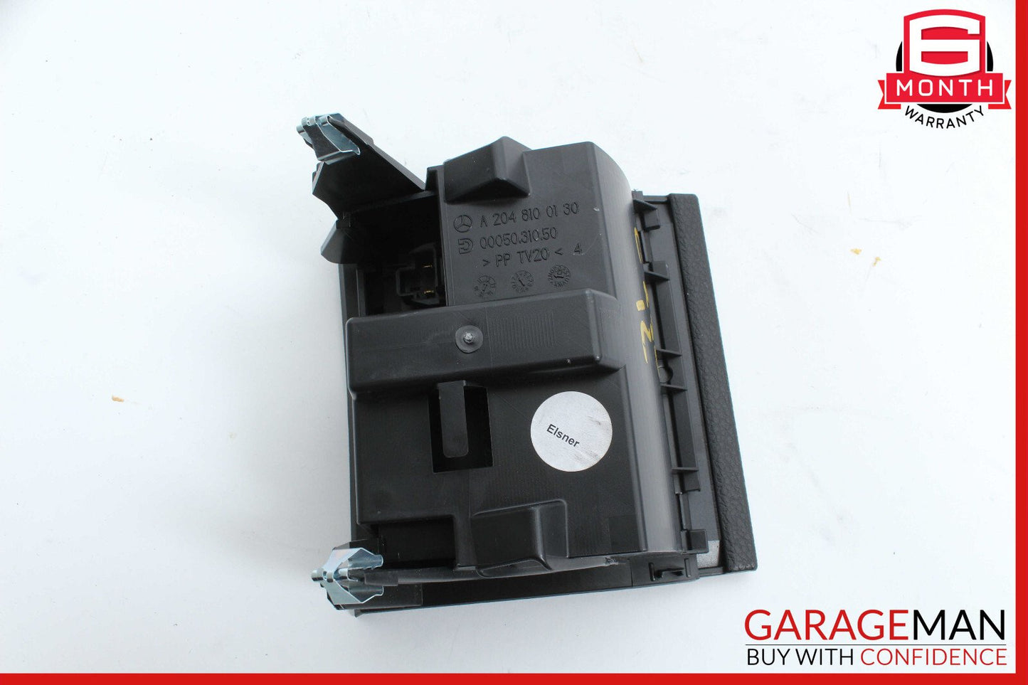 08-15 Mercedes W204 C250 C300 Center Console Ashtray Ash Tray Rear Black OEM