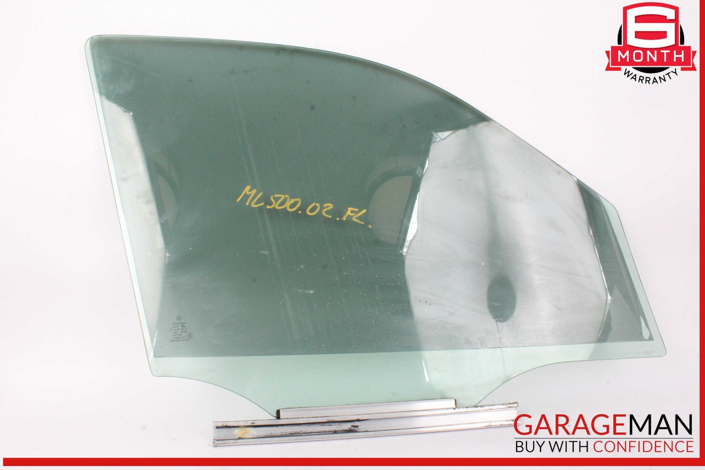 98-05 Mercedes W163 ML500 Front Left Driver Side Window Glass OEM