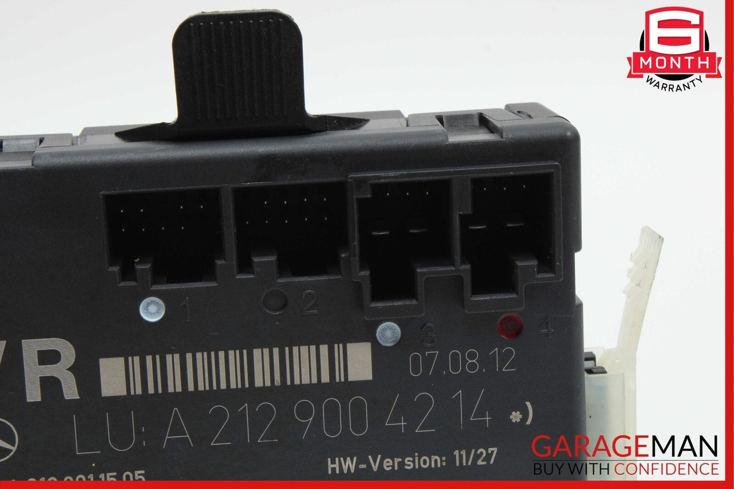 08-18 Mercedes W204 C250 C300 SLK250 Front Right Side Door Control Module Unit O