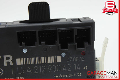 08-18 Mercedes W204 C250 C300 SLK250 Front Right Side Door Control Module Unit O