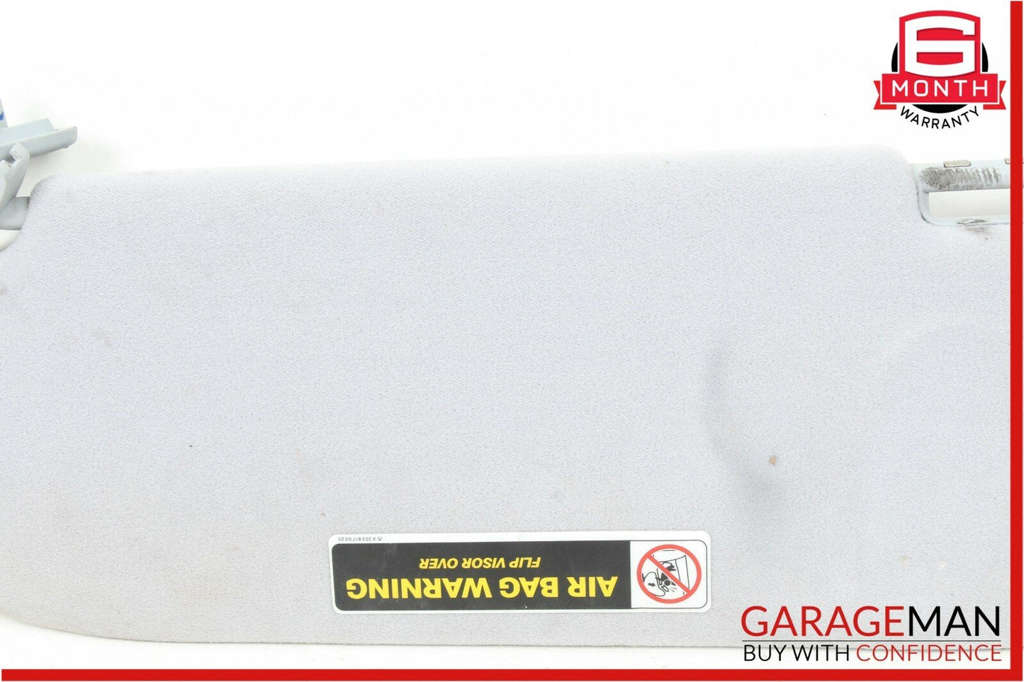 03-09 Mercedes W209 CLK350 Front Right Side Sunvisor Sun Visor Shade Gray OEM