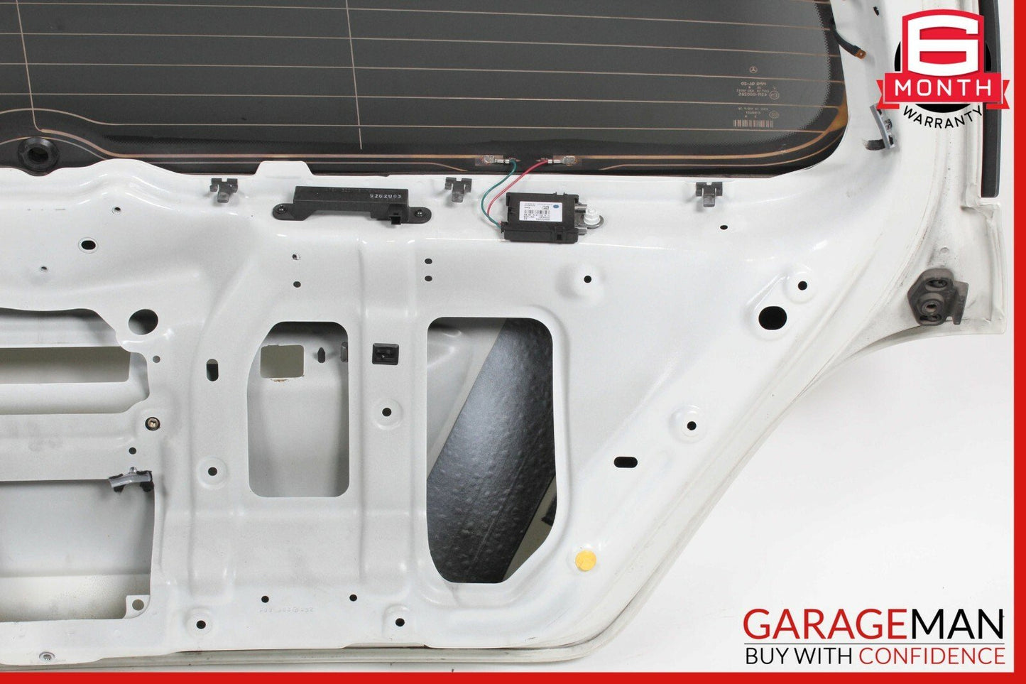 06-10 Mercedes W251 R350 Trunk Lid Hatch Tailgate Shell Tail Gate Liftgate White
