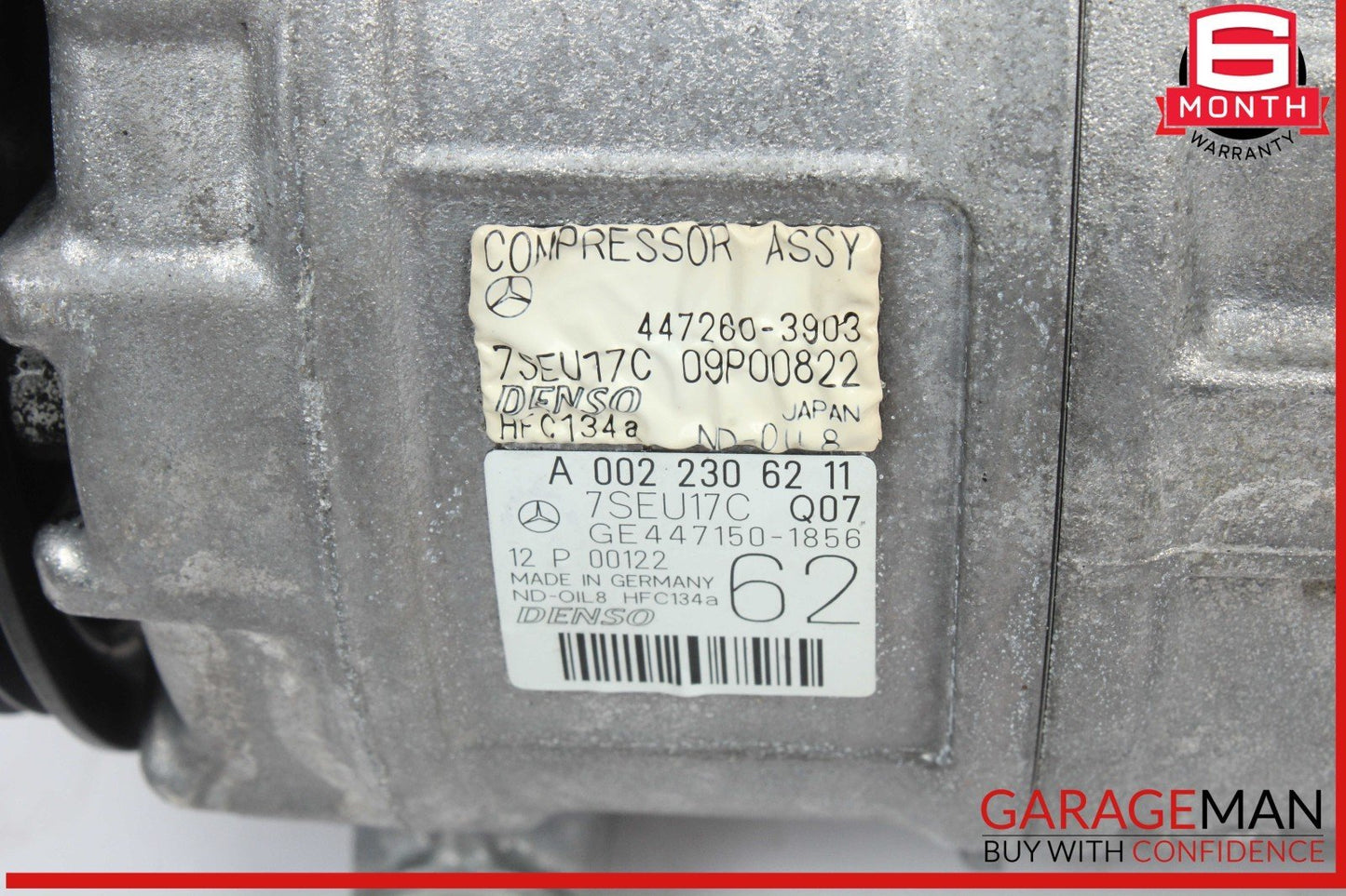 11-14 Mercedes W221 S550 CL550 AC A/C Air Conditioning Compressor Pump OEM