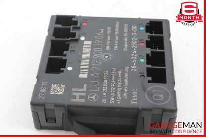08-18 Mercedes W204 C250 GLK350 E350 CLS550 Rear Left Side Door Control Module
